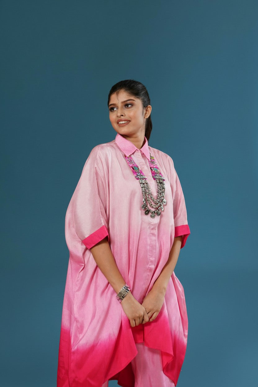 Light to Dark Pink Ombre Co-ord