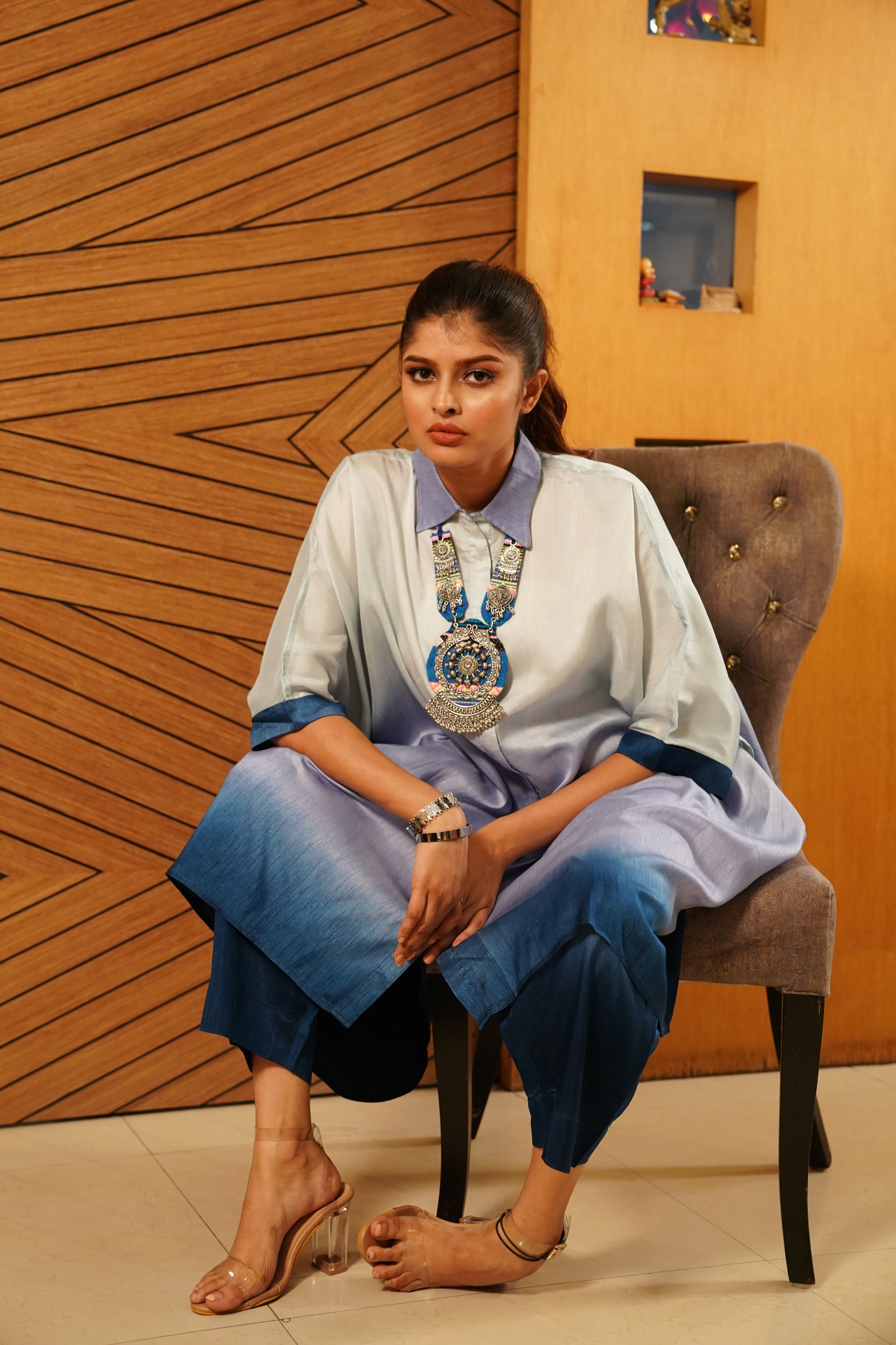 Blue Ombre Co-ord