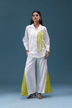 Lime Aura Statement Co-ord Set