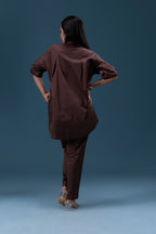 Mocha Luxe Utility Co-ord Set