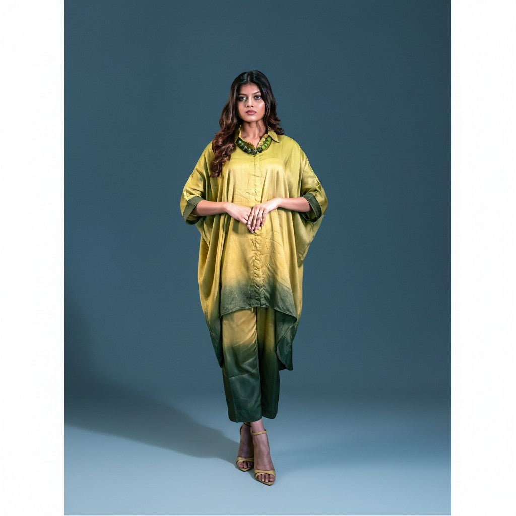 Green Ombre Co-ord