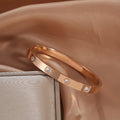 Classic Swarovski Bracelet in Rose Gold (18K Gold Plated)