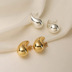 Drop Stud in Silver