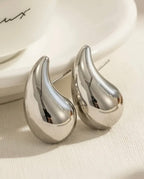 Drop Stud in Silver