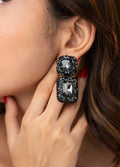 Luna Pearl Hoop Earrings