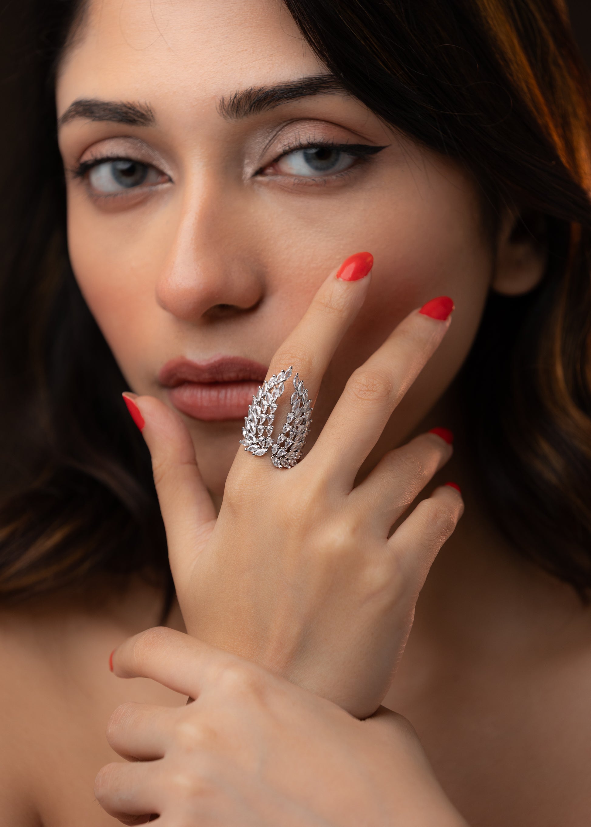 Fairy Wing Gemstone Ring