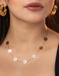 Tory Burch Statement Style Neckpiece (18K Gold Plated)