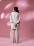 Pink Embroided Co-ord