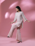 Pink Embroided Co-ord