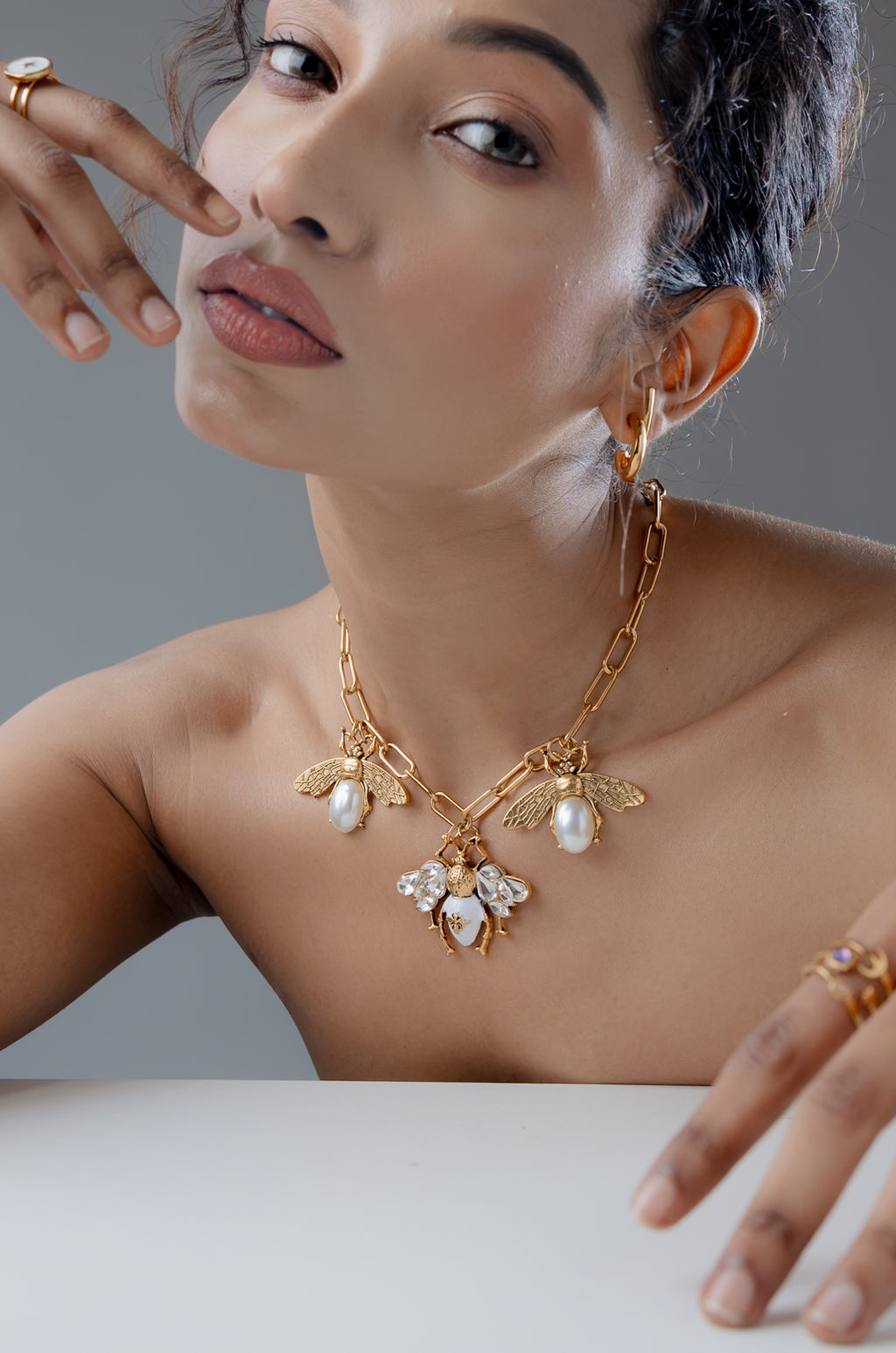 Aurelia Bee Statement Necklace