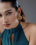 Aurelia Knot Statement Earrings