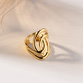 Orbit Luxe Sculpt Ring – Gold (18K Gold Plated)