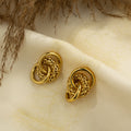 Aurelia Knot Statement Earrings