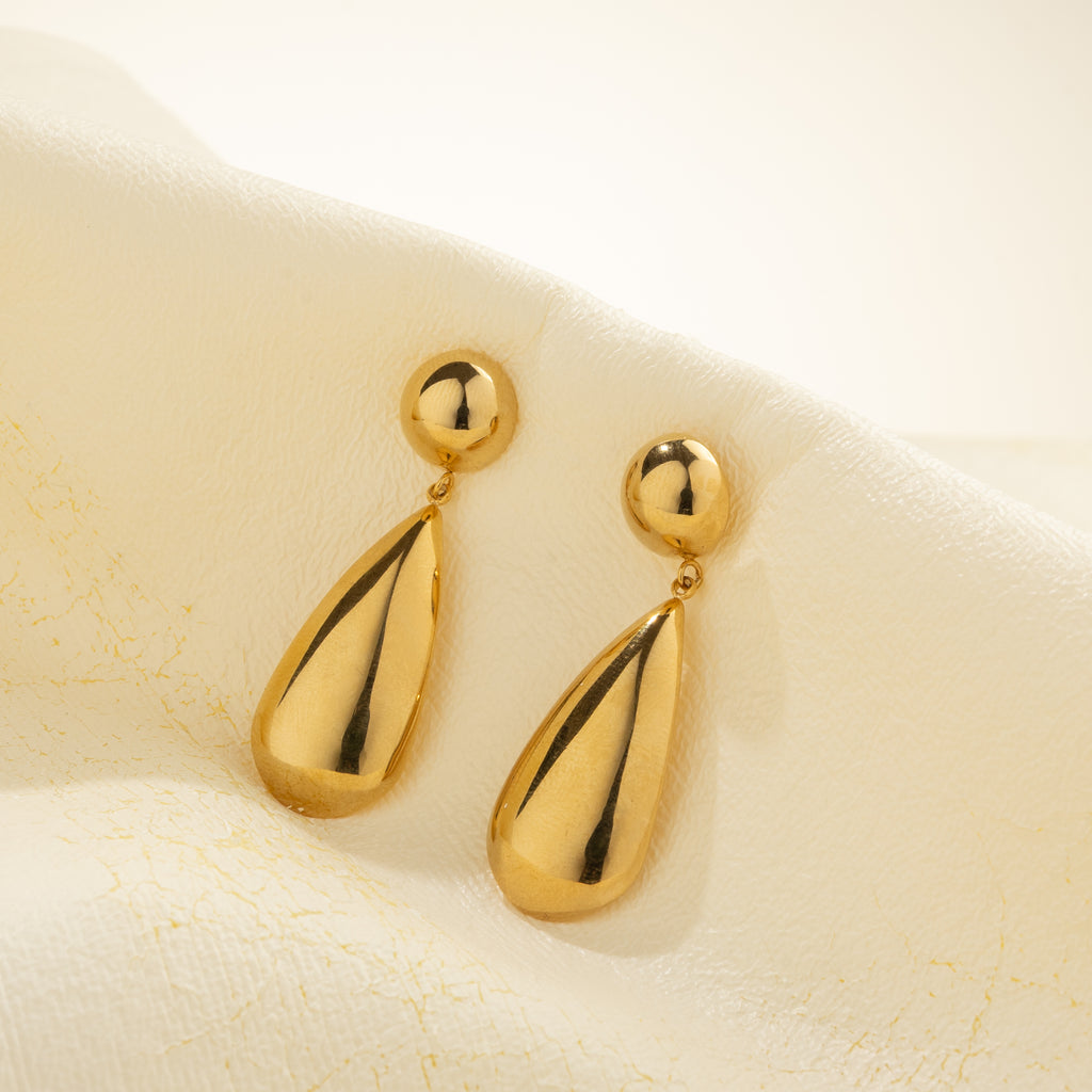 Aurora Drop Earrings (18K Gold Plated)