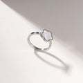 Ivory Bloom Ring (18K Gold Plated)