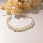 Celeste Pearl Coin Statement Necklace