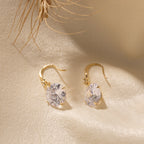 Ariana Crystal Drop Earrings - Gold Plated
