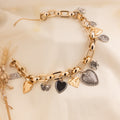 Amora Charm Statement Necklace