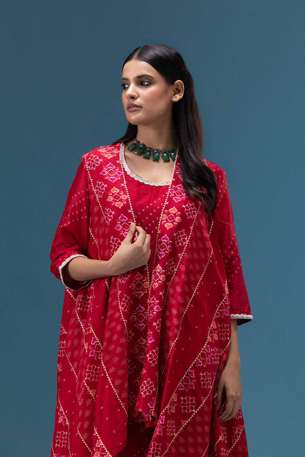 Riwaayat Red Drape 3-Piece Set
