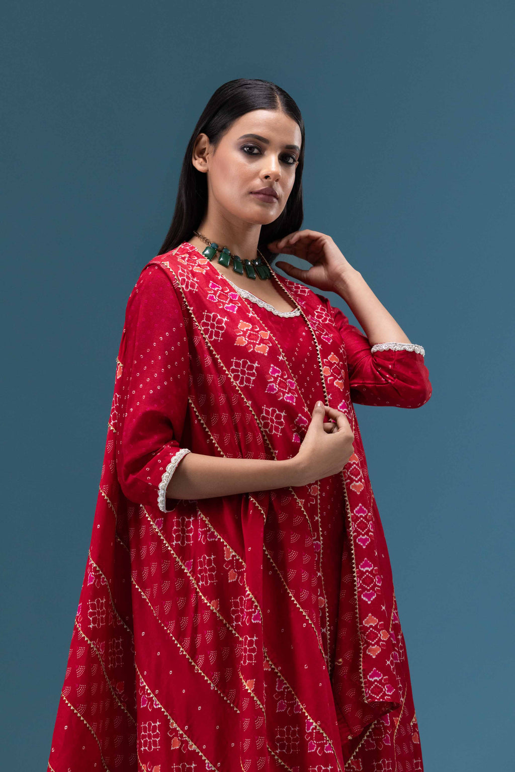 Riwaayat Red Drape 3-Piece Set