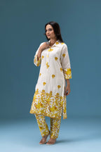 Gul Ivory Embroidered Co-ord Set
