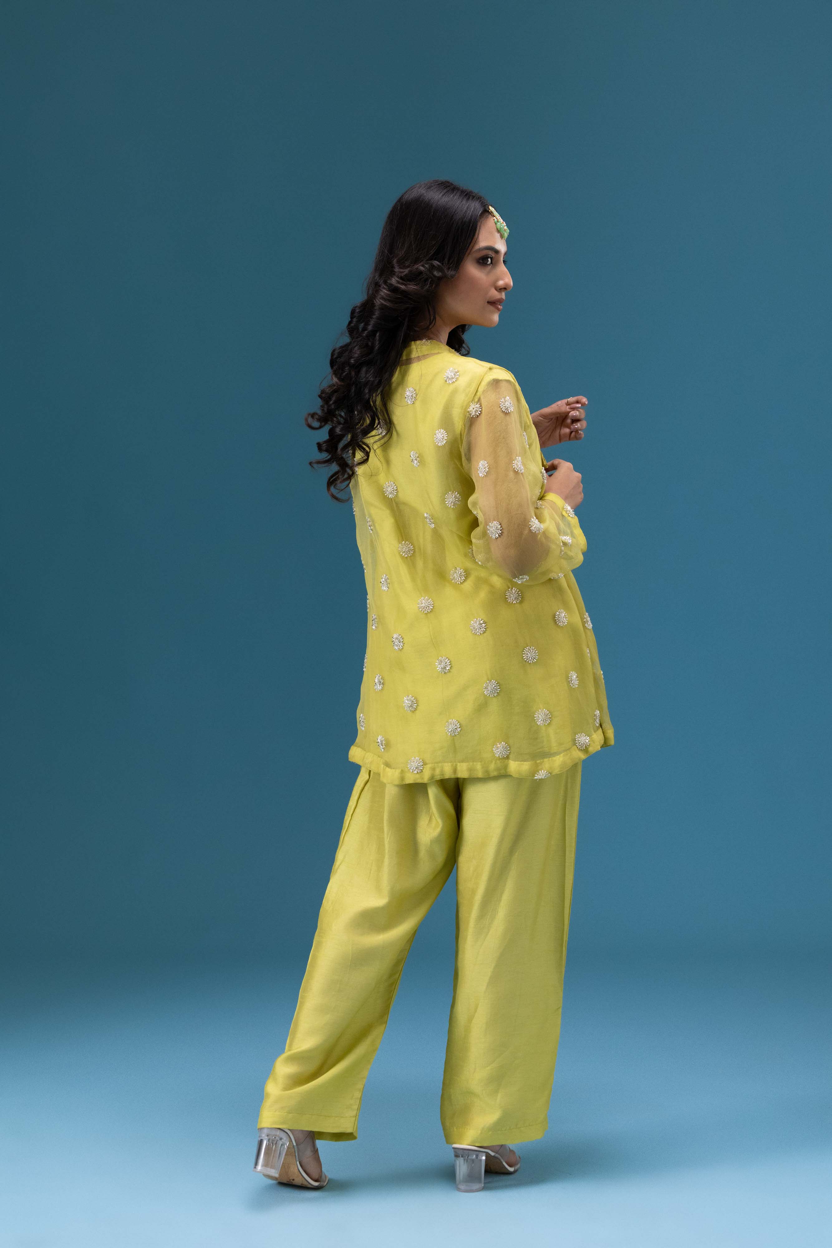 Sitara Lime Co-ord Set