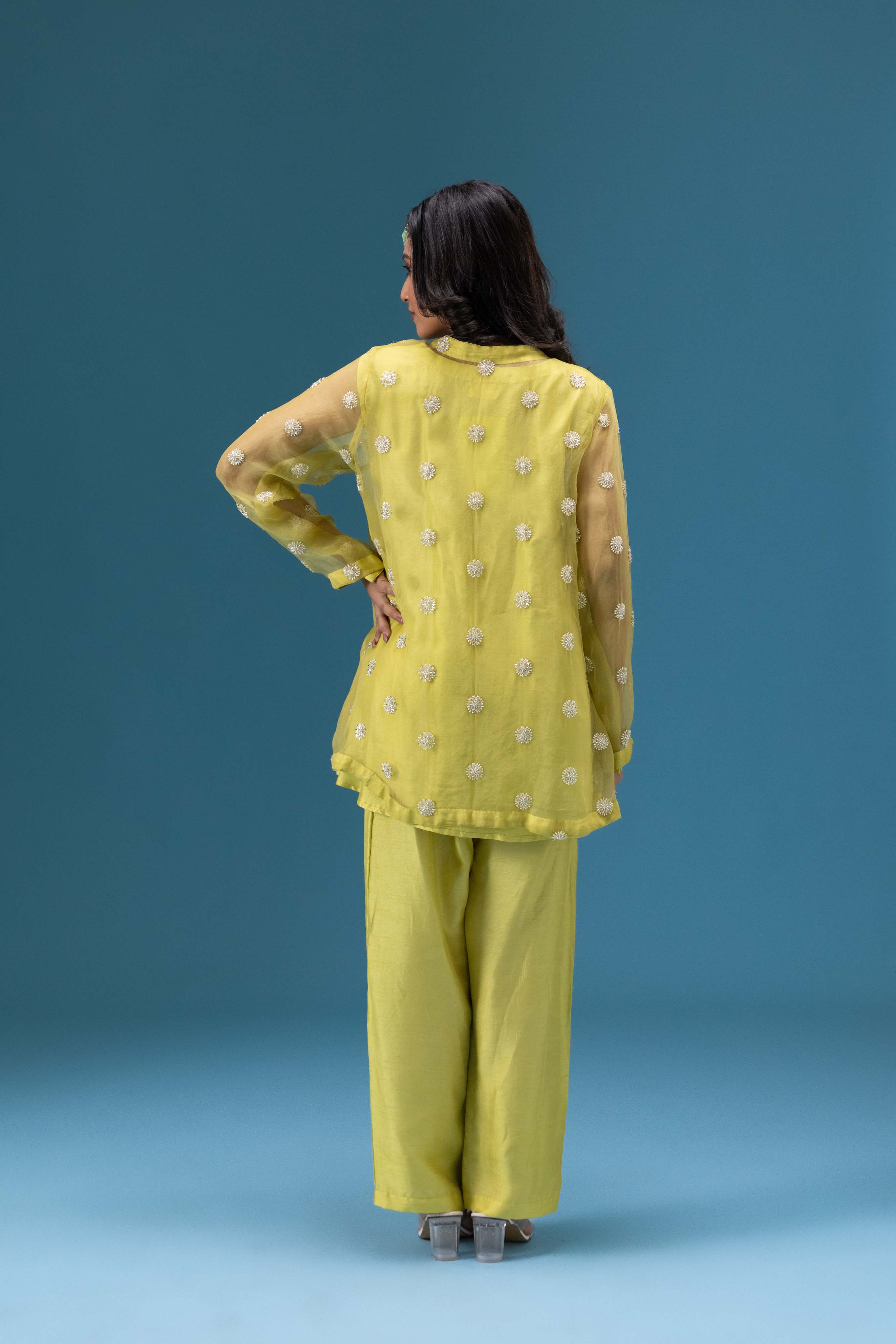 Sitara Lime Co-ord Set