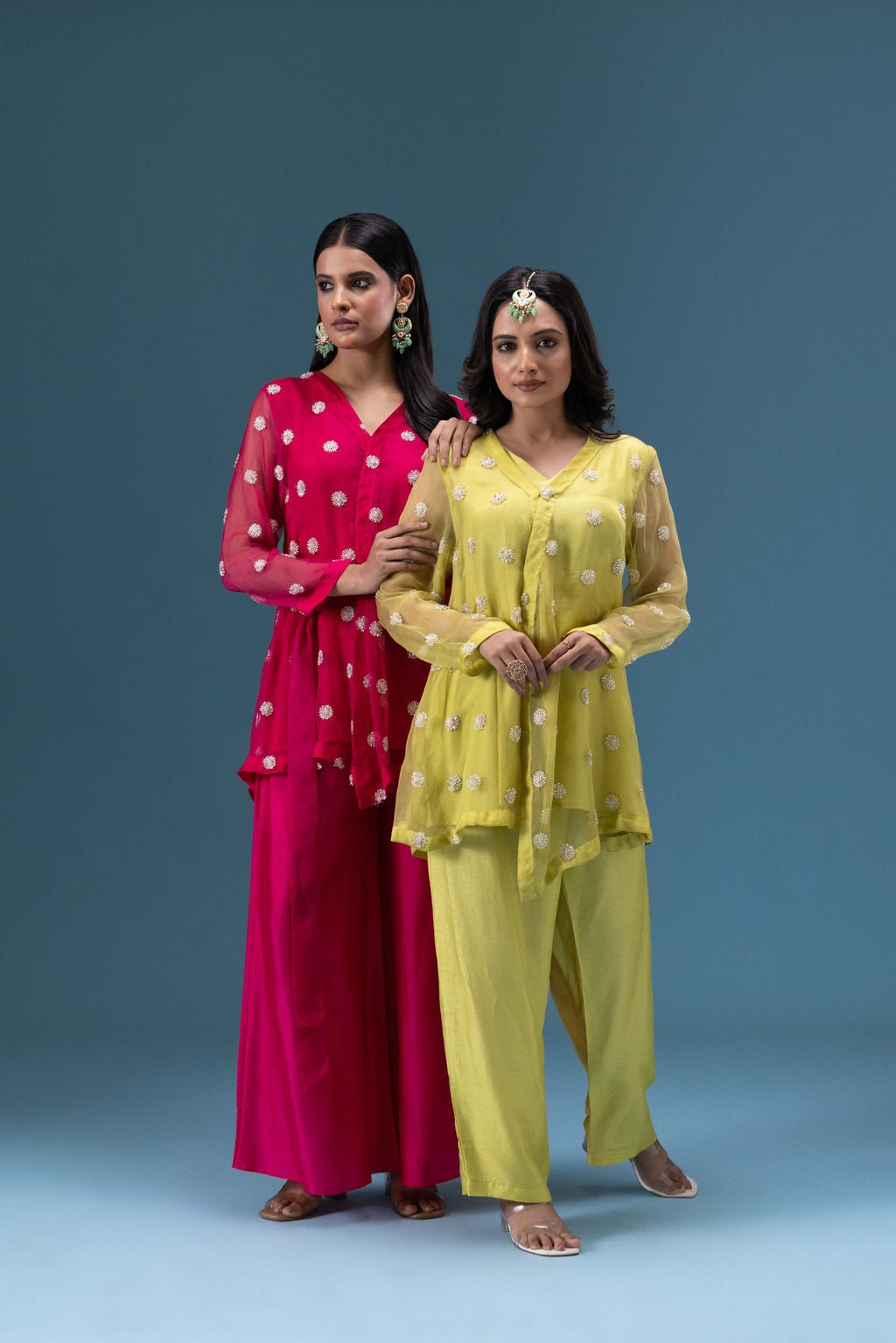 Sitara Lime Co-ord Set