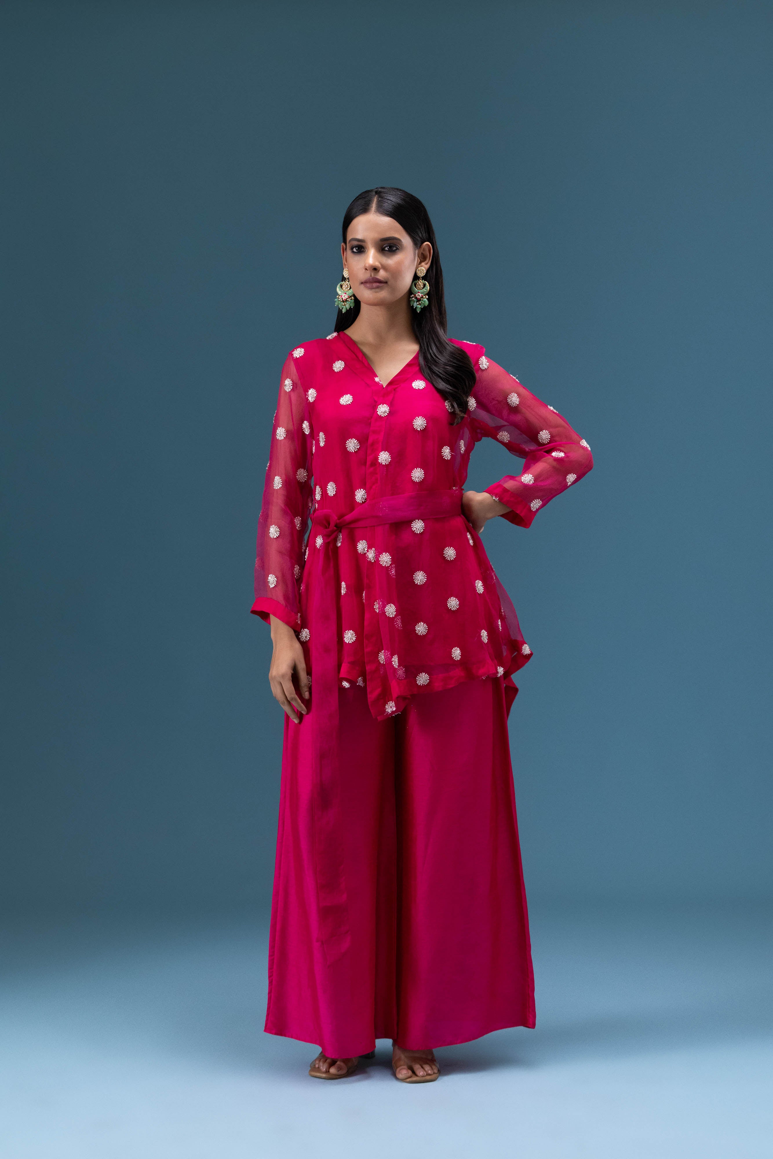 Meher Fuchsia Co-ord Set