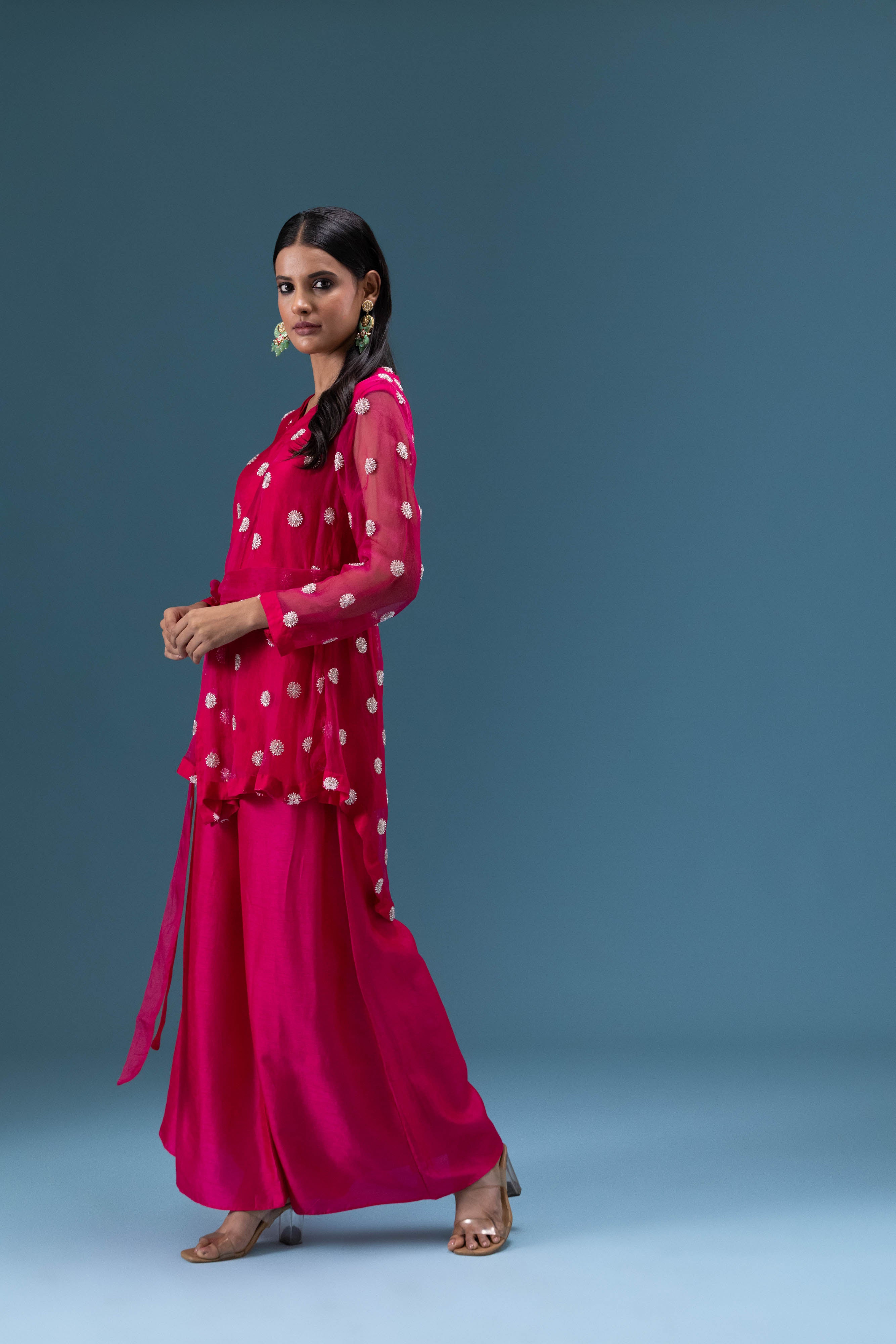 Meher Fuchsia Co-ord Set