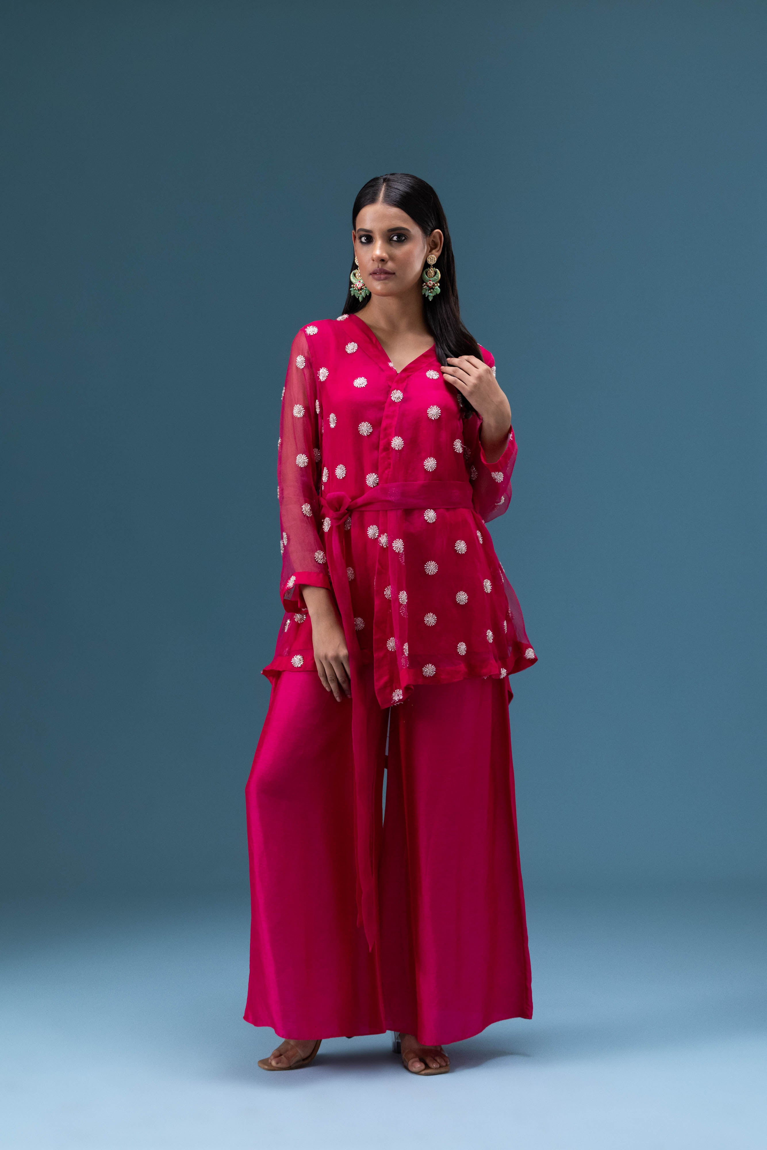 Meher Fuchsia Co-ord Set