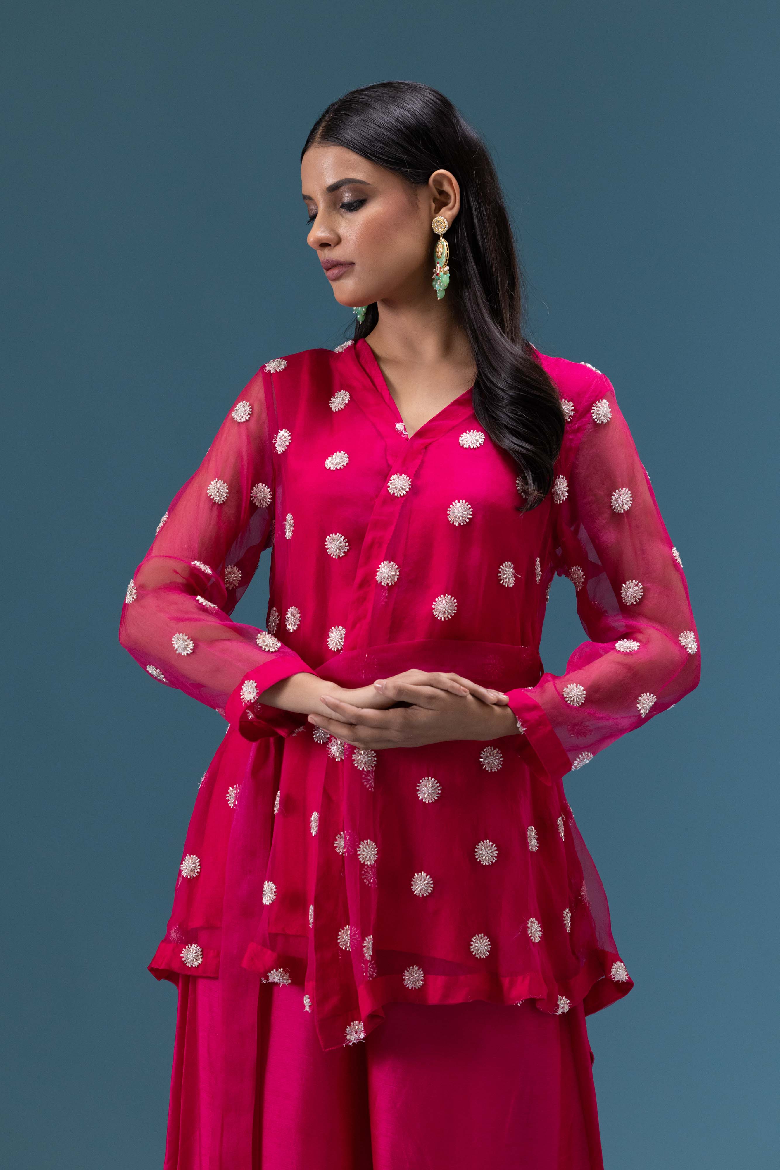 Meher Fuchsia Co-ord Set