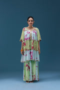 Rangrez Pastel Tie-Dye Tiered Set