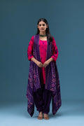 Riwaayat Magenta Drape 3-Piece Set