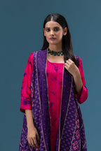 Riwaayat Magenta Drape 3-Piece Set