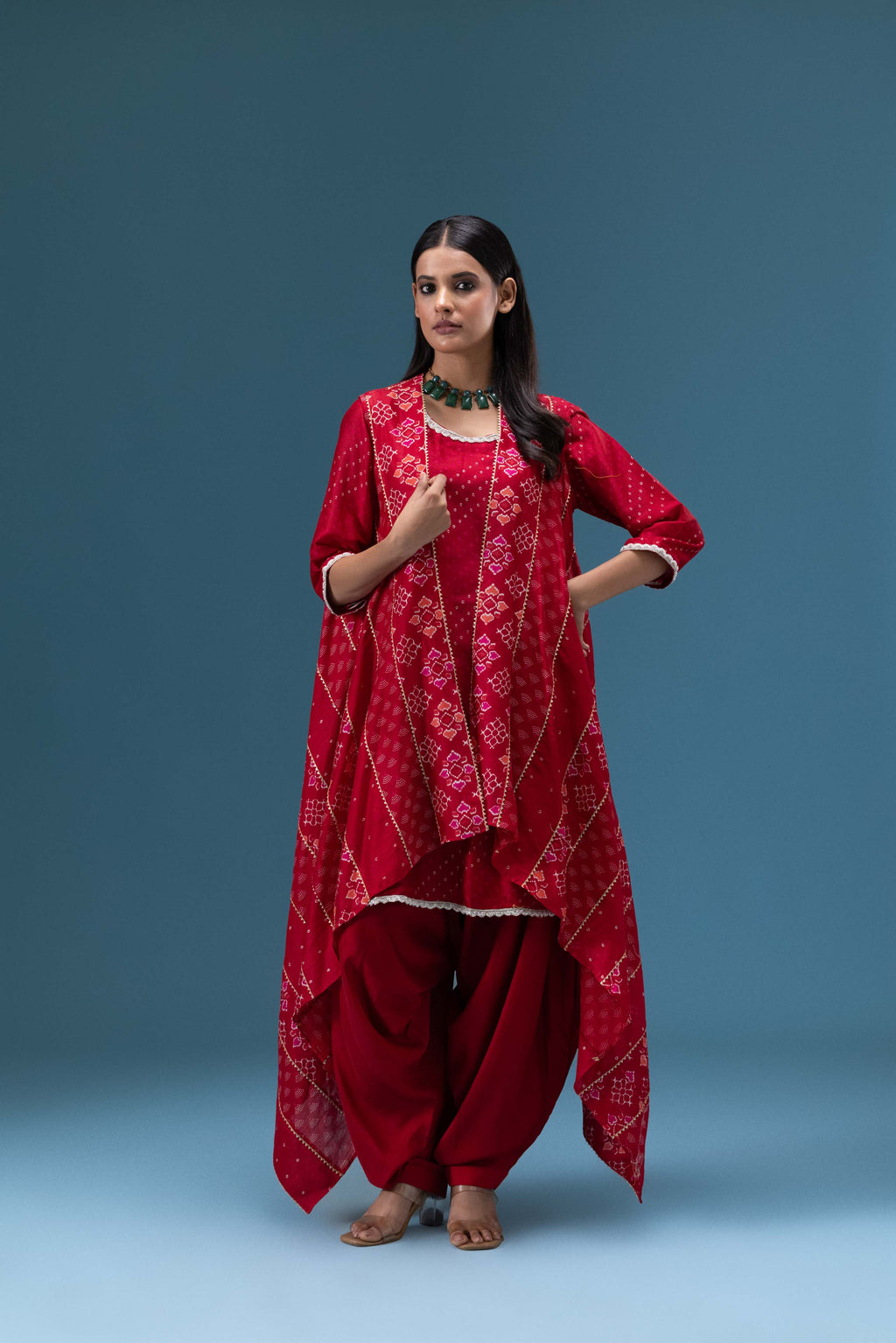 Riwaayat Red Drape 3-Piece Set