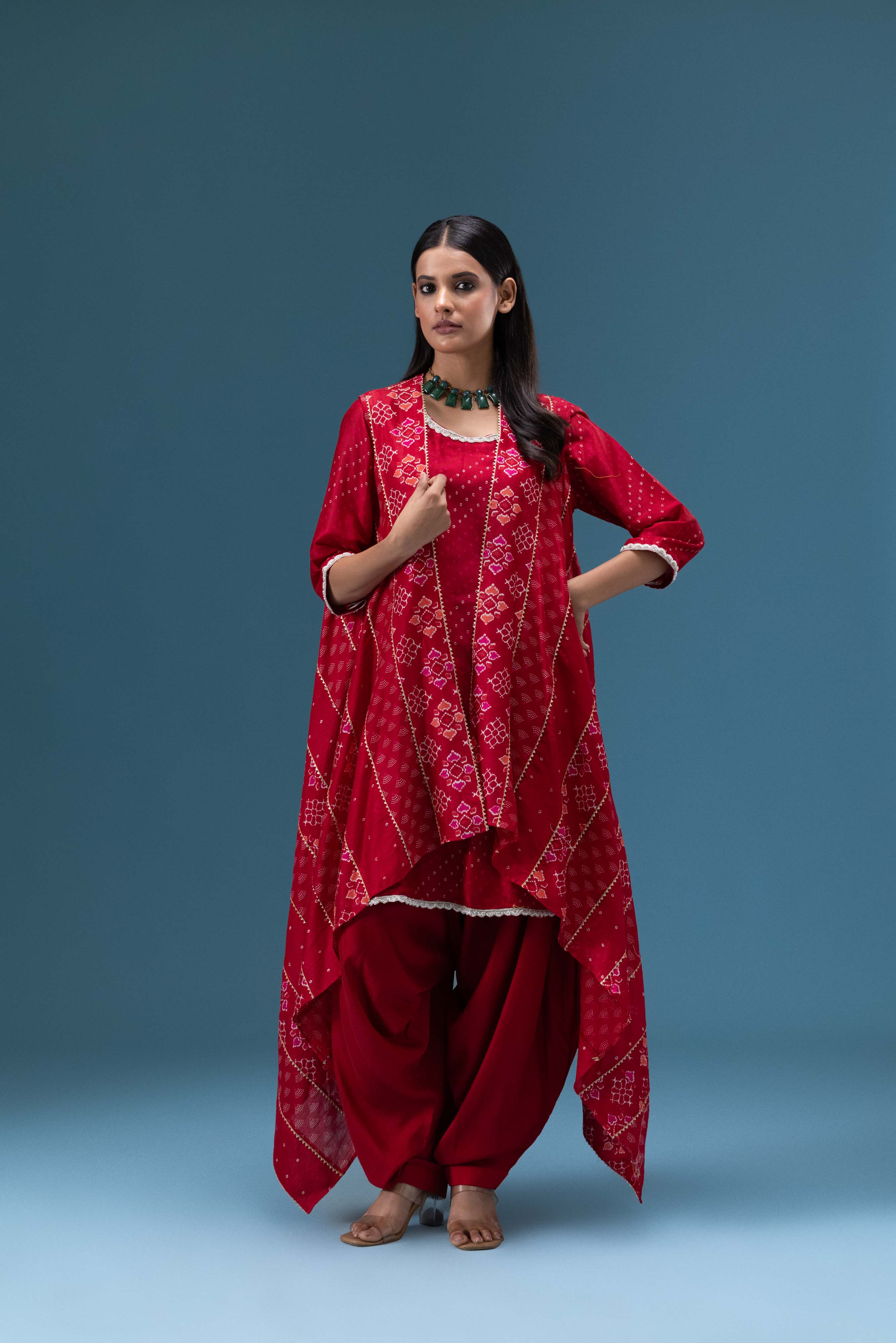 Riwaayat Red Drape 3-Piece Set