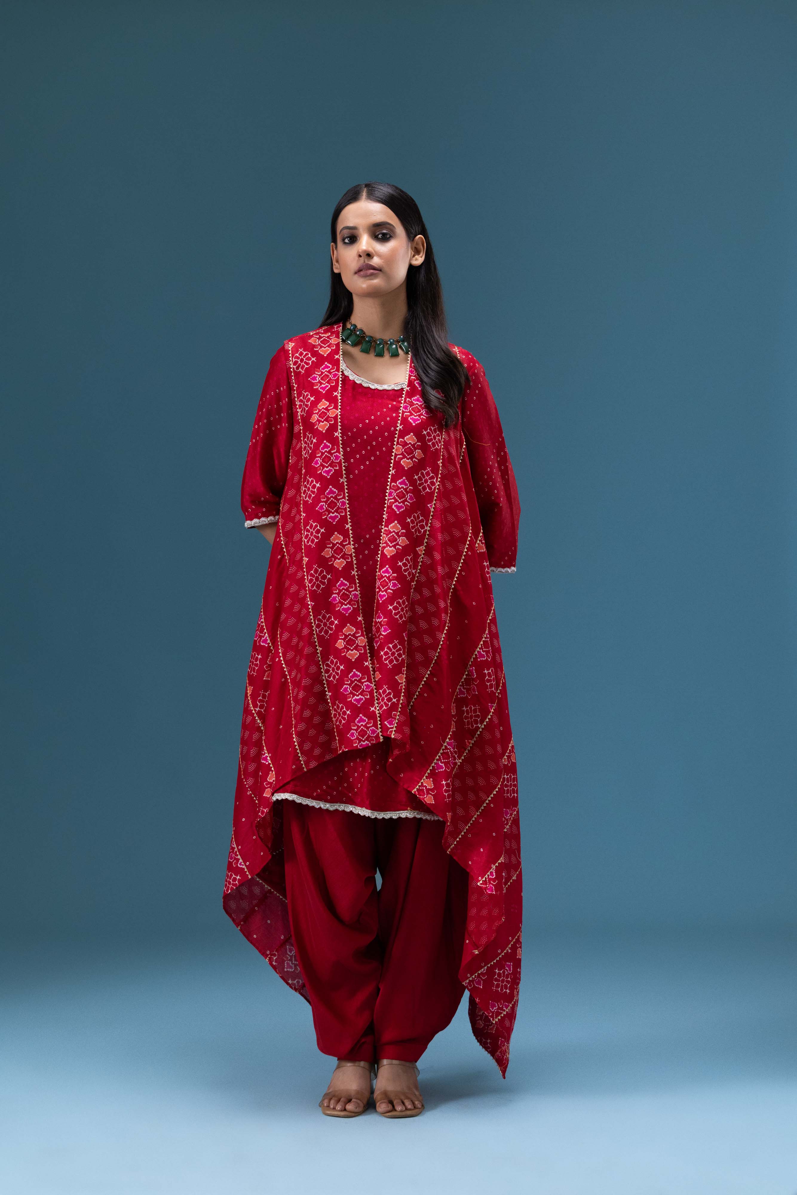 Riwaayat Red Drape 3-Piece Set